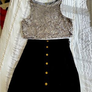 Fun little NYE or night out outfit!